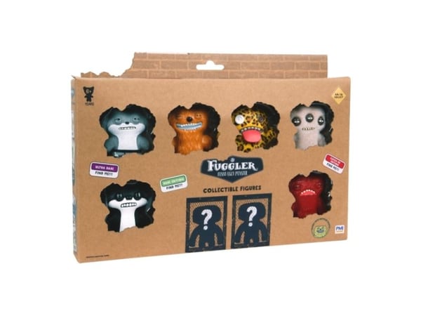 FUGGLER COLLECTIBLE FIGURES DELUXE 8 PK ASS - assorted