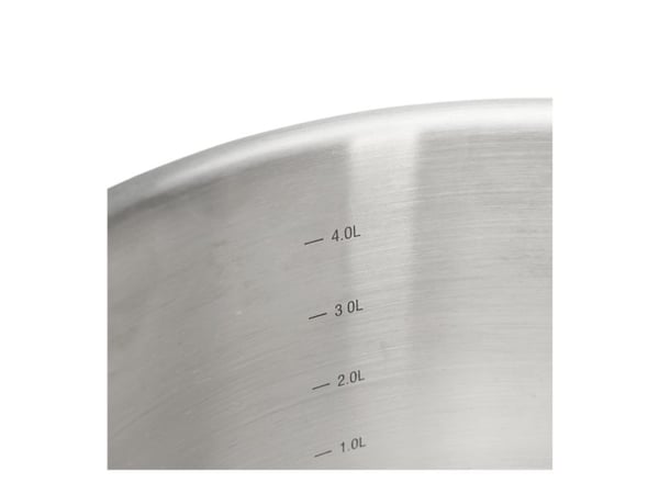 de Buyer 3505.24, 4 l, Rund, Rustfritt stål, Rustfritt stål, Rustfritt stål, Rustfritt stål