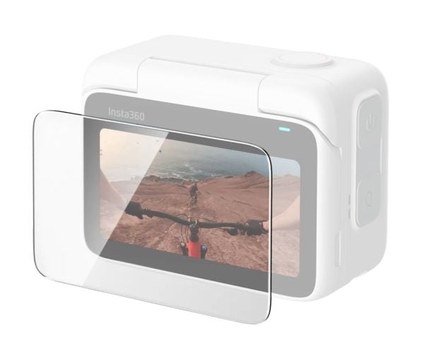 Insta360 - Skjermbeskyttelse for handlingskamera - glass - gjennomsiktig (en pakke 2) - for Insta360 Go 3