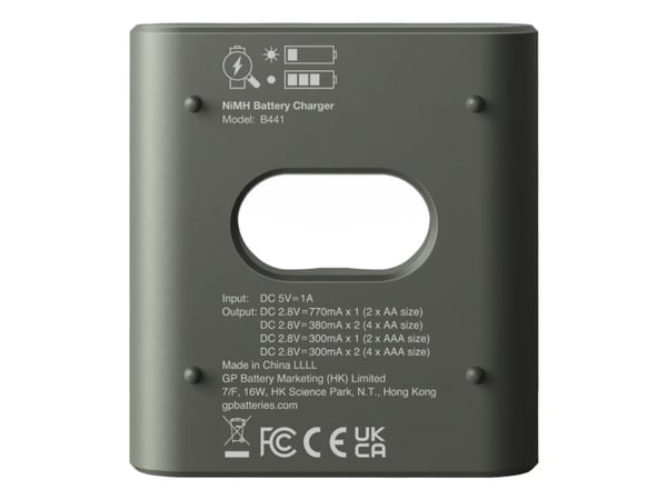 GP - USB-batteriladdare