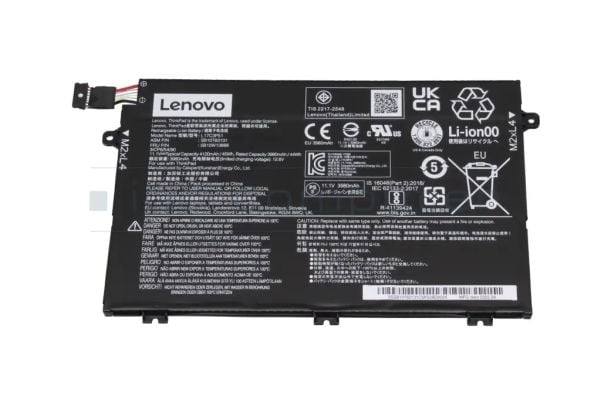 Simplo - Batteri för bärbar dator - litiumjon - 3-cells - 3980 mAh - 45 Wh - FRU - för ThinkPad L14 Gen 1; L14 Gen 2; L15 Gen 1; L15 Gen 2; L490; L590