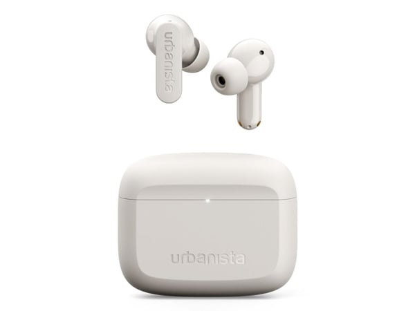 Urbanista Palo Alto - Langattomat kuulokkeet mikrofonilla - in-ear - Bluetooth - aktiivinen melunvaimennus - valkoinen pilvi