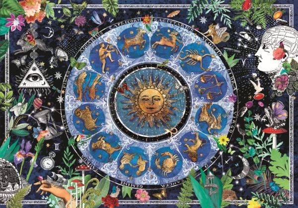 Clementoni 1000 pcs. CB HQC Astrological Chart, 14 vuosi/vuosia