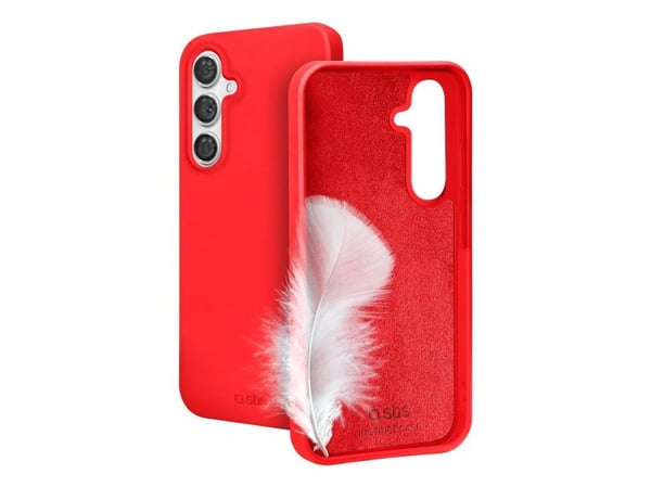 SBS TEINSTSAA16R, Deksel, Samsung, Samsung Galaxy A16, 17 cm (6,7"), Rød