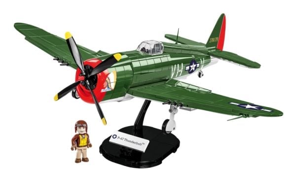 COBI P-47 Thunderbolt, Byggesett, 7 år, 477 stykker