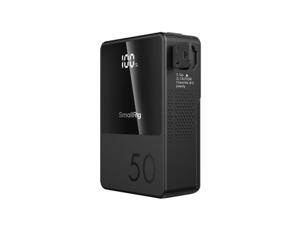 SmallRig VB50 mini, 3400 mAh, Lithium, Power Delivery 3.0, Programmable Power Supply (PPS), Quick Charge 2.0, Quick Charge 3.0, 14,54 V, 45 W, Svart