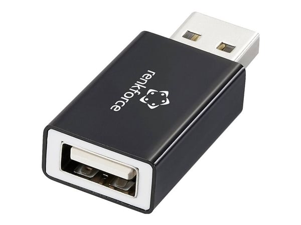 Renkforce RF-6615902, USB-A, USB-A, Sort
