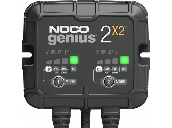 GENIUS2X2 4A 2-Bank Battery Charger