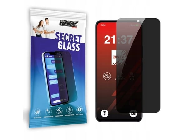 GrizzGlass personvern-Glass GrizzGlass SecretGlass til Oppo F29