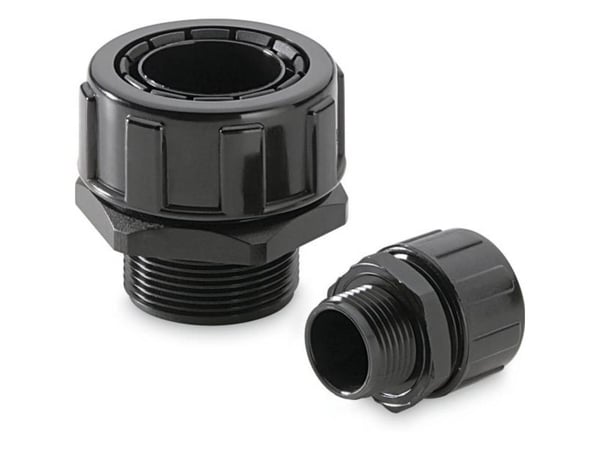 Lapp SILVYN MPC-M, Liitinliitos, Musta, Muovi, Metrinen, M25x1.5, IP65