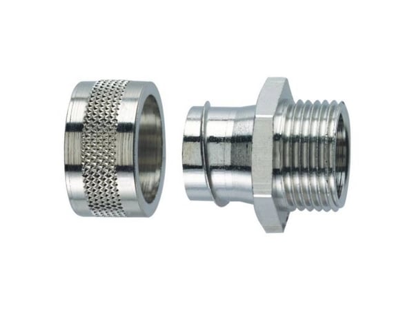 LAPP 55502001 SILVYN® LGF-2-M 16X1.5/1 Slangeforskruning Sølv M16 10.20 mm Lige 1 stk
