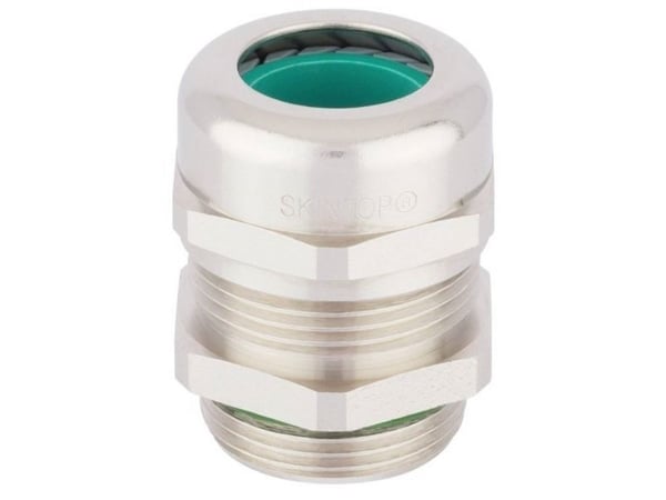 Lapp 53112574, Vihreä, Ruostumaton teräs, Nikkeli, Silikoni, 25 kpl, Suora, M32x1.5, 9 mm