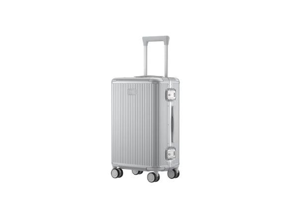 Xiaomi - Spinner 24" - hardside - 6000 series aluminum alloy frame, polykarbonatskall, zinc alloy protective corners - sølv
