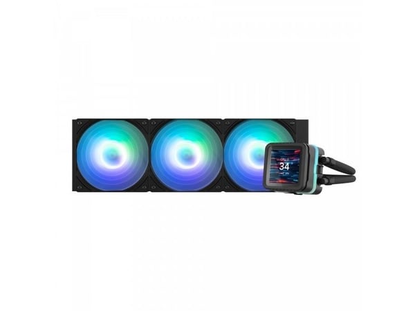 Zalman ALPHA2 DS A36 BLACK, Alt-i-ett væskekjøler, 12 cm, Sort