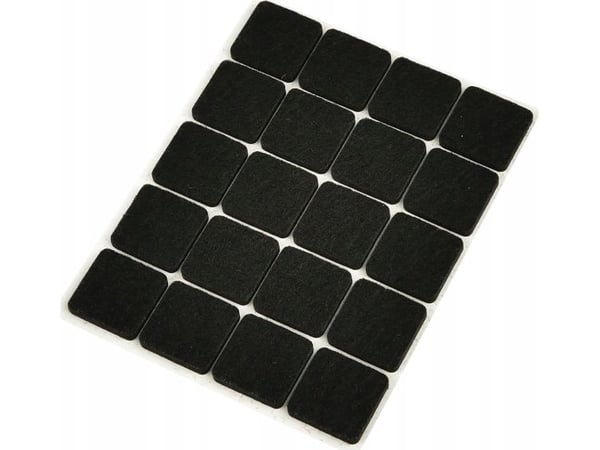 Geko filtpads til møbler 20x20 mm 20 stk. (25/250)