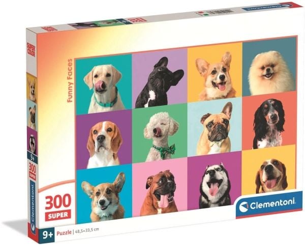 Clementoni Puzzle Super Funny Animals 300 palaa (21739)