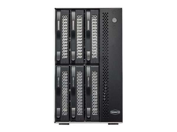 TERRAMASTER D6-320 6-väyläinen kotelo, USB3.2, levytön levyasema