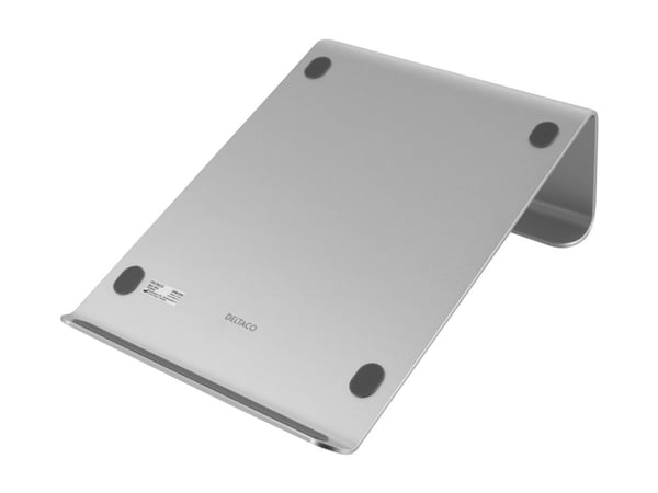 DELTACO Office ARM-0530 - Stativ - for notebook/nettbrett - aluminium - sølv - skjermstørrelse: 11"-15" - skrivebord