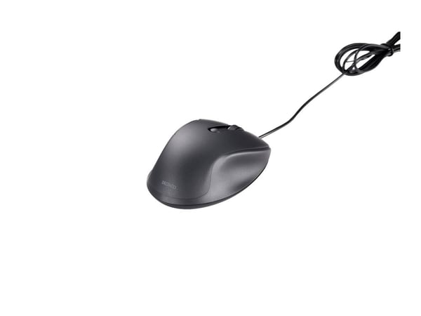 Deltaco MS-807, Oikeakätinen, USB A-tyyppi, 1600 DPI, musta