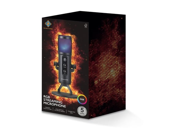 DELTACO GAMING GAM-171 - Mikrofon - USB - svart