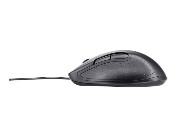 Deltaco MS-807, Oikeakätinen, USB A-tyyppi, 1600 DPI, musta
