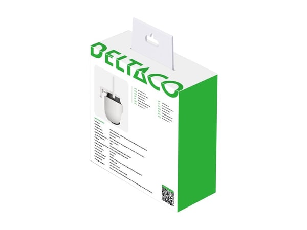 DELTACO SMART HOME SH-IPC18 - Nettverksovervåkingskamera - panorering / tipping - lite tårn - innendørs, utendørs - farge (Dag og natt) - 3 MP - 23...