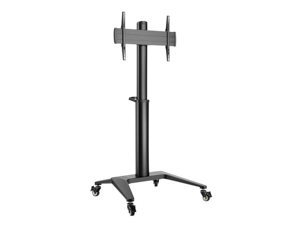 DELTACO ARM-0451 - Office - vogn - for LCD-skjerm - svart - skjermstørrelse: 37"-70"