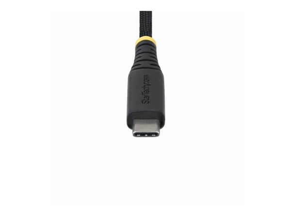 StarTech.com 1m USB-C-latauskaapeli, 240W, silikonivaippa w/Braid - USB-kaapeli - USB-C (uros) - USB-C (uros) - USB 2.0 - 48V - 5A - 1m - Extended ...