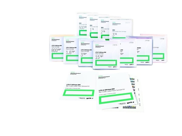 HPE LTO-5 Ultrium RW strekkodeetikettpakke - strekkodeetiketter - for HPE MSL2024, MSL4048, MSL8096; LTO-5 Ultrium; StoreEver MSL4048 LTO-5, MSL6480