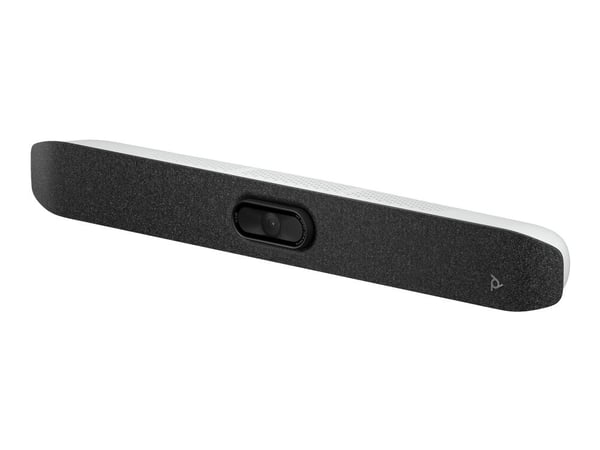 HP Poly Studio V12 - USB-videobar - Certified for Microsoft Teams, Zoom Certified - hvit - power adapter not included