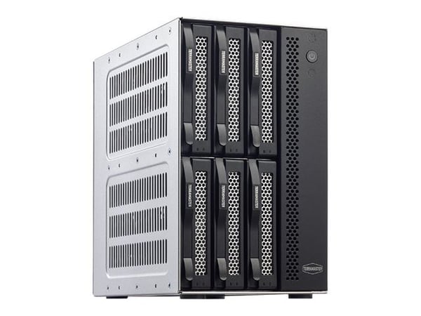 TERRAMASTER D6-320 6-väyläinen kotelo, USB3.2, levytön levyasema
