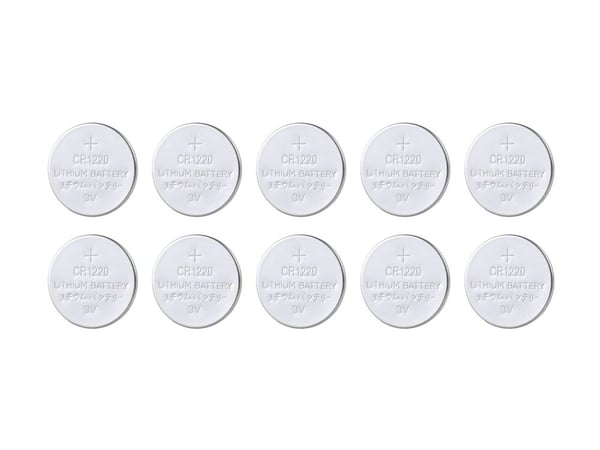 DELTACO Ultimate - Batteri 10 x CR1220 - Li - 40 mAh