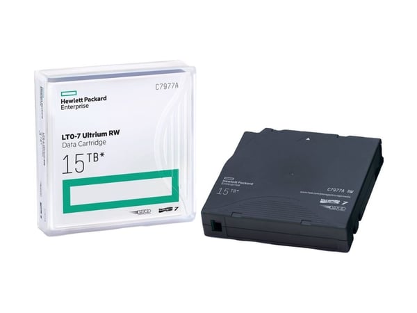 HPE Ultrium RW Data Cartridge - LTO Ultrium 7 - 6 TB / 15 TB - skiferblå