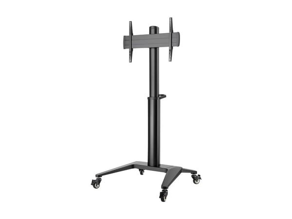 DELTACO ARM-0451 - Office - vogn - for LCD-skjerm - svart - skjermstørrelse: 37"-70"