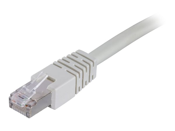 DELTACO - Koblingskabel - RJ-45 (hann) til RJ-45 (hann) - 25 m - FTP - CAT 6