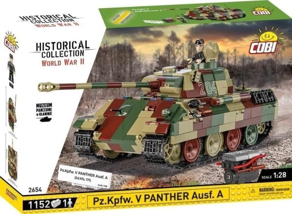 Cobi Pz.Kpfw.V Panthe Ausf.A 1152 lohkot