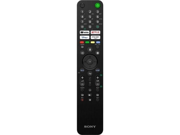 Sony RMF-TX520E - Kaukosäädin - Sony XR-50X92, 50X94, 55X92, 55X94, 65X92, 65X94, 75X92, 75X94, KD-50X82, 55X82, 65X82, KD-50X82, 55X82, 65X82