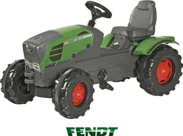 rolly toys rollyFarmtrac Fendt 211 Vario, 3 vuosi/vuosia, 4 renkaita, Vihreä, Harmaa
