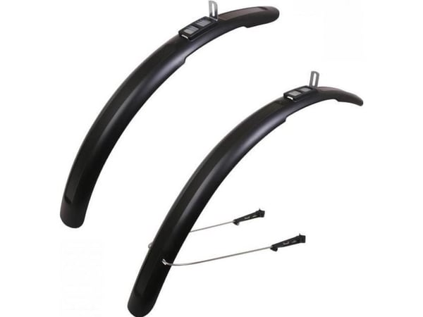 ZÉFAL skvett-/skjerm Trail 65 foran og bak 26" - 29" Sort