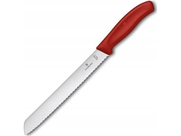 Victorinox 6.8631.21B, Bordkniv, Konstruert i én del, Rustfritt stål, Rustfritt stål, Rød, 18 mm
