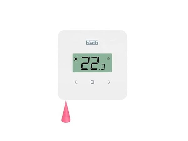 Roth Touchline® SL rumtermostat IR, hvid