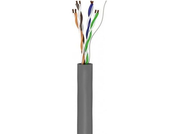 Goobay 93292, 305 m, Cat5e, U/UTP (UTP), Grå