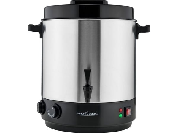 ProfiCook PC-EKA 1283, 32 L, 14 L, Svart, Rustfritt stål, Rustfritt stål, Plast, Plast