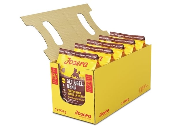 Josera Fjærkremeny, Voksen (dyr), Fjærkre, 900 g, Laktosefri, Glutenfri