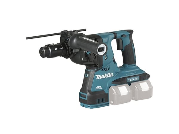 MAKITA BORING OG SKIFTE HAMMER SDS-PLUS 2x18V 2,9J UTEN BATTERIER OG LADER + HÅNDTAK DHR281Z