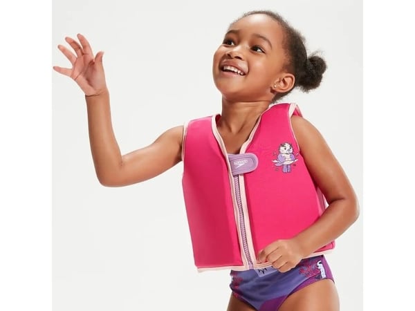Speedo 81225214687, Rosa, Barn, Enveis Glidelås, 1 stykker