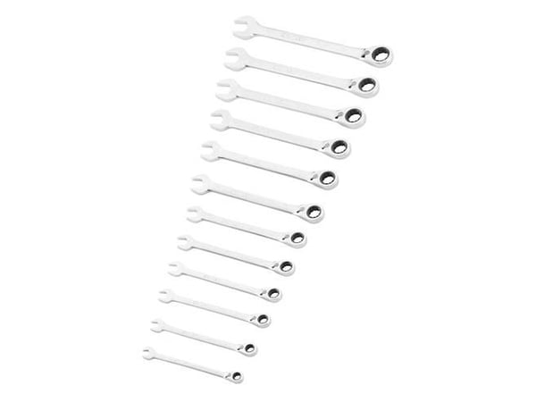 Stanley FMMT82849-0, Kromivanadiini-teräs, 8,9,10,11,12,13,14,15,16,17,18,19 mm, 72 kpl, Satin chrome, Ruostumaton teräs