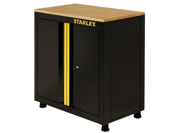 Stanley STST97595-1, Svart, Gul, 2 galler, Golv, Verktygsförvaring, 2 dörr/dörrar, Stål