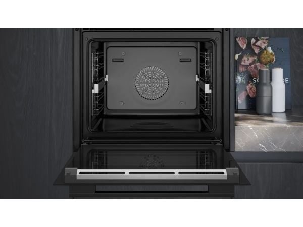 Siemens extraKlasse iQ700 HS736GDB1 - Ovn - med dampfunksjon - innebygd - Wi-Fi - fordypning - bredde: 56 cm - dybde: 55 cm - høyde: 58.5 cm - med ...