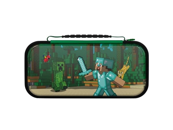PDP Realmz, reiseveske, Nintendo, Flerfarget, Nintendo Switch, Nintendo Switch Lite, Nintendo Switch OLED, Glidelås